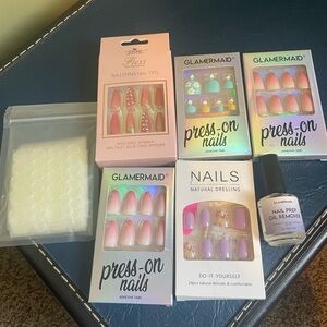 Press-On Nails Set - Multicolor